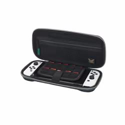 PowerA NSCS0207-01 Boîtier robuste Nintendo Feutrine, Caoutchouc Noir, Or, Vert, Blanc - Vue supplémentaire 5