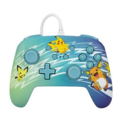PowerA Enhanced Wired Controller Multicolore USB Manette de jeu Nintendo Switch, Nintendo Switch OLED