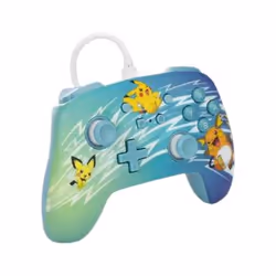 PowerA Enhanced Wired Controller Multicolore USB Manette de jeu Nintendo Switch, Nintendo Switch OLED