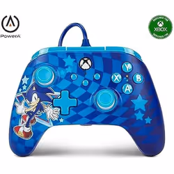 Manette filaire PowerA Advantage pour Xbox Series XS - Style Sonic