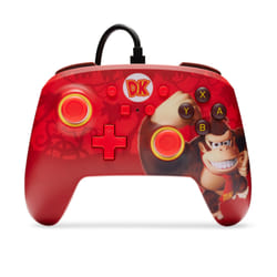 PowerA Enhanced Rouge USB Manette de jeu Analogique/Numérique Nintendo Switch, Nintendo Switch OLED