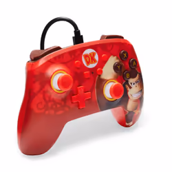 PowerA Enhanced Rouge USB Manette de jeu Analogique/Numérique Nintendo Switch, Nintendo Switch OLED - Vue supplémentaire 3