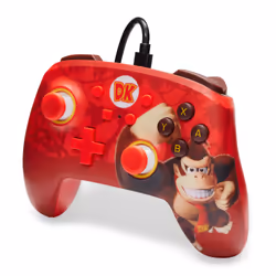 PowerA Enhanced Rouge USB Manette de jeu Analogique/Numérique Nintendo Switch, Nintendo Switch OLED - Vue supplémentaire 4