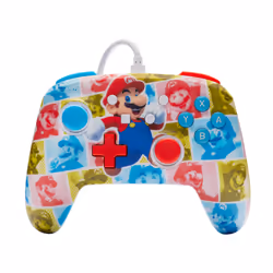 PowerA NSGP0282-01, Manette de jeu, Nintendo Switch, Nintendo Switch OLED, Croix directionnelle, Bouton d'accueil, View butto ...
