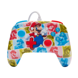 PowerA NSGP0282-01 accessoire de jeux vidéo Multicolore USB Manette de jeu Analogique/Numérique Nintendo Switch, Nintendo Switch OLED