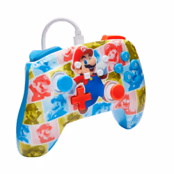 PowerA NSGP0282-01 accessoire de jeux vidéo Multicolore USB Manette de jeu Analogique/Numérique Nintendo Switch, Nintendo Switch OLED