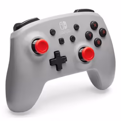 PowerA NSGP0308-01 accessoire de jeux vidéo Gris Manette de jeu Analogique/Numérique Nintendo Switch, Nintendo Switch Lite, Nintendo Switch OLED