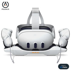 PowerA 617885097713 chargeur d'appareils mobiles Affichage monté sur le casque Noir, Blanc Secteur Recharge sans fil Intérieure