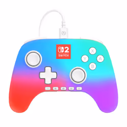 PowerA Manette filaire Advantage pour Nintendo Switch 2 - Lumectra