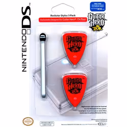 BG Games NDS Lite Guitar Hero Stylus Pack, Noir, Rouge, Blanc, DS Lite