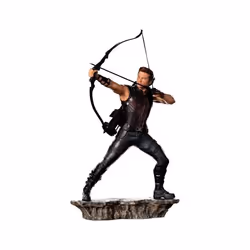 Statuette - IRON STUDIOS - Hawkeye - 23 cm - Plastique - Résine