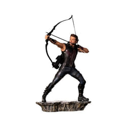 Statuette - IRON STUDIOS - Hawkeye - 23 cm - Plastique - Résine