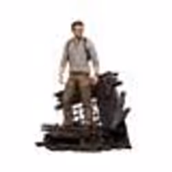 Statuette - IRON STUDIOS - UNCHARTED MOVIE - Nathan Drake - Résine - 22 cm