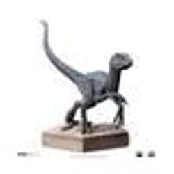 Statuette - Iron Studios - Jurassic World - Icons Velociraptor Blue 9 cm
