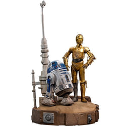 Statue - Iron Studios - C-3PO et R2-D2 - Art Scale 1/10 - Multicolore - Résine - Intérieur