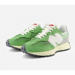 Basket New Balance U327 - Mixte - Vert - Lacets - Plat 375