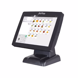 AVPos AVP-K3000B-I5-8128 terminal de paiement 38,1 cm (15") 1024 x 768 pixels Écran tactile - Vue supplémentaire 2