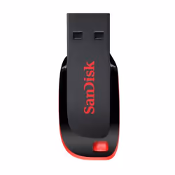 SanDisk 32GB Cruzer Blade lecteur USB flash 32 Go USB Type-A 2.0 Noir, Rouge