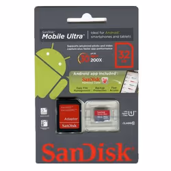 SanDisk 32GB Android Ultra microSDHC 32 Go Classe 10
