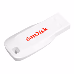 SanDisk Cruzer Blade lecteur USB flash 16 Go USB Type-A 2.0 Blanc
