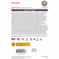 SanDisk Ultra lecteur USB flash 128 Go USB Type-A 3.2 Gen 1 (3.1 Gen 1) Noir - Vue supplémentaire 7
