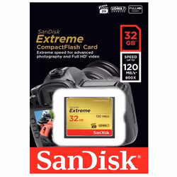 SanDisk 32 GB Extreme 32 Go CompactFlash - Vue supplémentaire 2