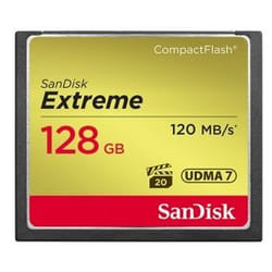 SanDisk CF Extreme 128GB 128 Go CompactFlash