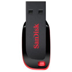SanDisk Cruzer Blade lecteur USB flash 128 Go USB Type-A 2.0 Noir, Rouge