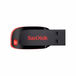 SanDisk Cruzer Blade lecteur USB flash 128 Go USB Type-A 2.0 Noir, Rouge - Vue supplémentaire 7