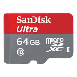 SanDisk microSDXC Ultra 64GB 64 Go UHS-I Classe 10