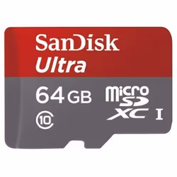 SanDisk microSDXC Ultra 64GB 64 Go UHS-I Classe 10