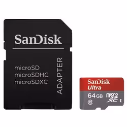 SanDisk microSDXC Ultra 64GB 64 Go UHS-I Classe 10
