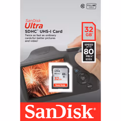 SanDisk Ultra 32 Go SDHC UHS-I Classe 10 - Vue supplémentaire 4
