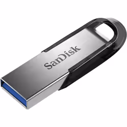 SanDisk ULTRA FLAIR, 16 Go, USB Type-A, 3.0, 130 Mo/s, Sans capuchon, Argent