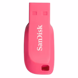 SanDisk Cruzer Blade 16GB, 16 Go, USB Type-A, 2.0, Sans capuchon, 2,5 g, Rose