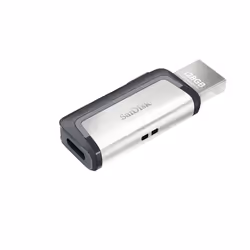 SanDisk Ultra Dual Drive USB Type-C lecteur USB flash 128 Go USB Type-A / USB Type-C 3.2 Gen 1 (3.1 Gen 1) Noir, Argent - Vue supplémentaire 5