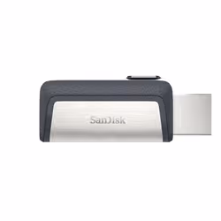 SanDisk Ultra Dual Drive USB Type-C lecteur USB flash 128 Go USB Type-A / USB Type-C 3.2 Gen 1 (3.1 Gen 1) Noir, Argent - Vue supplémentaire 6