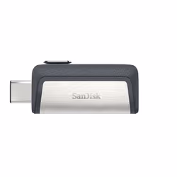 SanDisk Ultra Dual Drive USB Type-C lecteur USB flash 128 Go USB Type-A / USB Type-C 3.2 Gen 1 (3.1 Gen 1) Noir, Argent - Vue supplémentaire 7