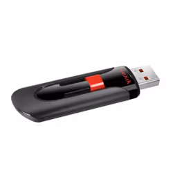 SanDisk Cruzer Glide lecteur USB flash 256 Go USB Type-A 2.0 Noir, Rouge