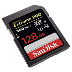 SanDisk Extreme PRO, 128 GB 128 Go SDXC UHS-II Classe 10