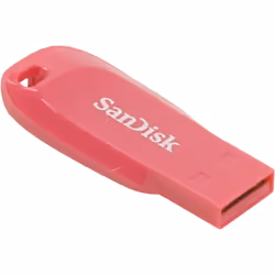 SanDisk Cruzer Blade 32 GB, 32 Go, USB Type-A, 2.0, Sans capuchon, Rose