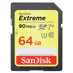 SanDisk Extreme 64 Go SDXC UHS-I Classe 10