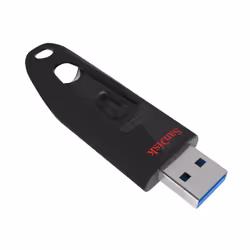 SanDisk SDCZ48-128G-GTV46, 128 Go, USB Type-A, 3.2 Gen 1 (3.1 Gen 1), Slide, Noir
