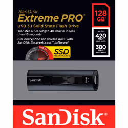 SanDisk Extreme Pro lecteur USB flash 128 Go USB Type-A 3.2 Gen 1 (3.1 Gen 1) Noir - Vue supplémentaire 7