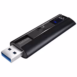 SanDisk Extreme Pro, 256 Go, USB Type-A, 3.2 Gen 1 (3.1 Gen 1), 420 Mo/s, Slide, Noir