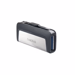SanDisk Drive USB Ganda Ultra Tipe-C 256 GB lecteur USB flash 256 Go USB Type-A / USB Type-C 3.2 Gen 1 (3.1 Gen 1) Gris, Argent - Vue supplémentaire 5
