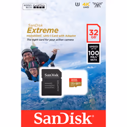 SanDisk Extreme 32 Go MicroSDHC UHS-I Classe 10