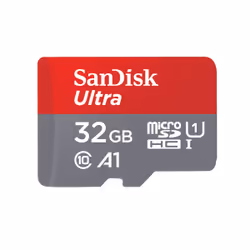 SanDisk Ultra, 32 Go, MicroSDHC, Classe 10, UHS-I, 98 Mo/s, Résistant aux chocs, Anti-éclaboussures, Résistant à une températ ...