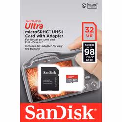 SanDisk Ultra 32 Go MicroSDHC UHS-I Classe 10