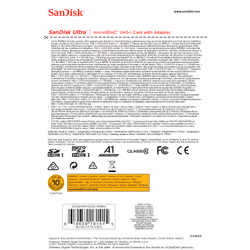 SanDisk Ultra 32 Go MicroSDHC UHS-I Classe 10